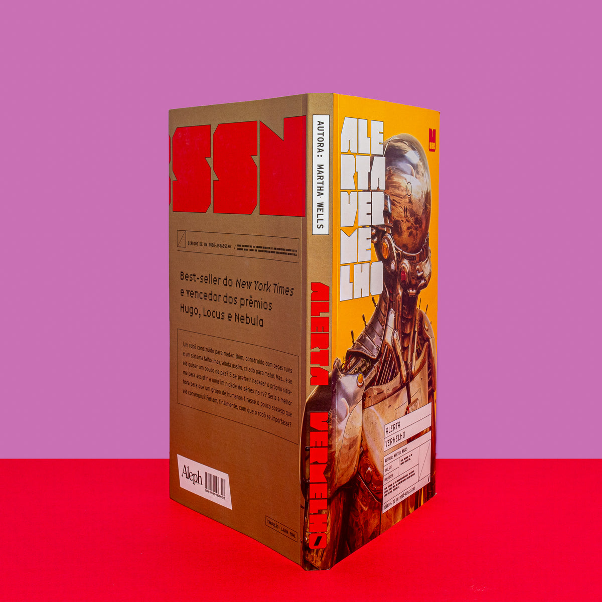 Alerta vermelho: O livro que inspirou a série Diários de um Robô-Assassino