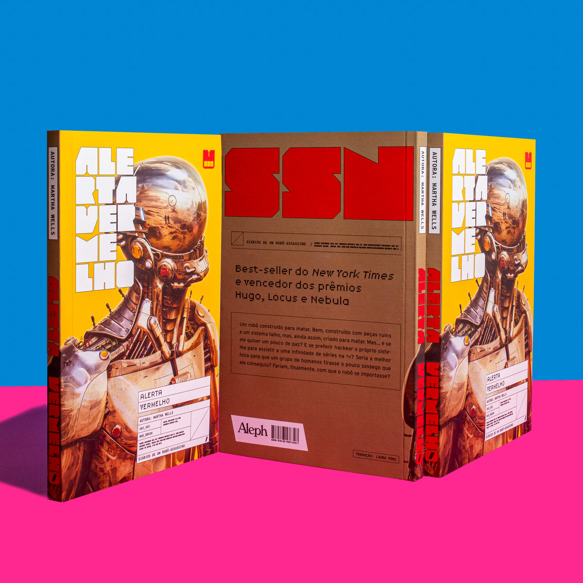 Alerta vermelho: O livro que inspirou a série Diários de um Robô-Assassino