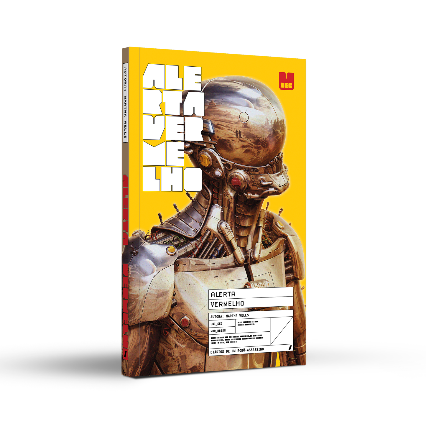 Alerta vermelho: O livro que inspirou a série Diários de um Robô-Assassino